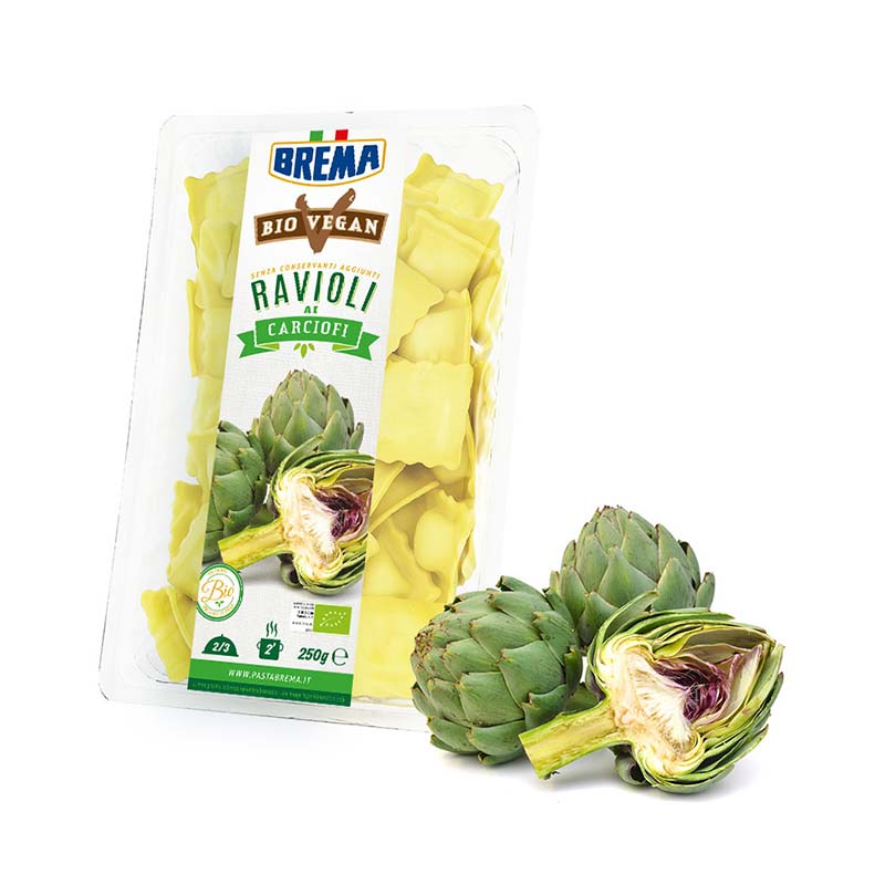 Ravioli Carciofi Vegani Bio